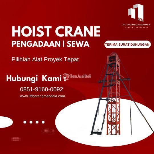 Sewa Hoist Crane Bogor - Kapasitas 1-2 Ton - Depok