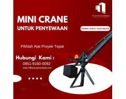 Sewa Mini Crane Ringan dan Praktis - Depok