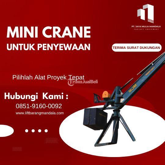 Sewa Mini Crane Ringan dan Praktis - Depok