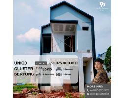 Rumah 2 Lantai Baru di BSD SHM dekat Tol dan St KA Rawa Buntu