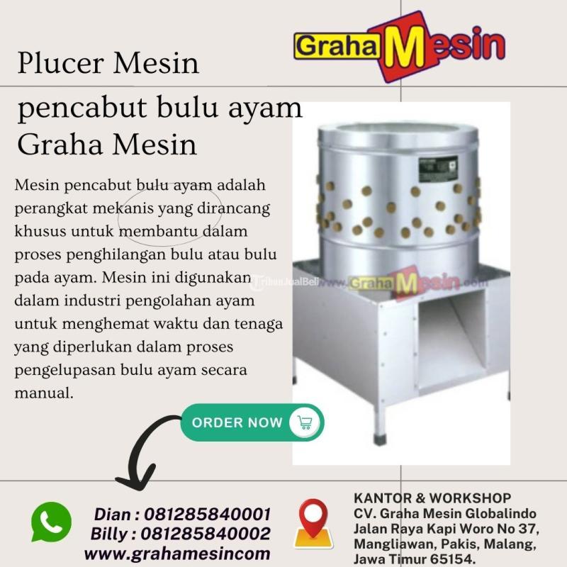 TERBAIK Plucer Mesin Untuk Mencabut bulu ayam Hub Billy : 081285840002)