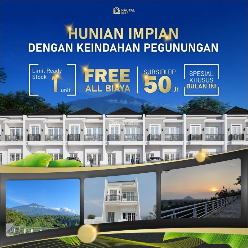 Dijual Rumah Bernuansa Villa Dengan Fasilitas Premium Tipe Di