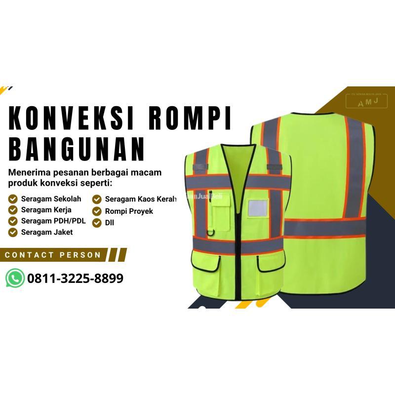 GOOD QUALITY, Konveksi Rompi Safety di Pangkalpinang, Konveksi Rompi Safety Konstruksi di Pangkalpinang