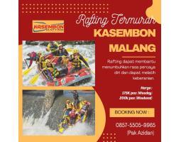 PAKET WISATA TERMURAH  EO RAFTING KASEMBON MALANG  0858-5269-1077