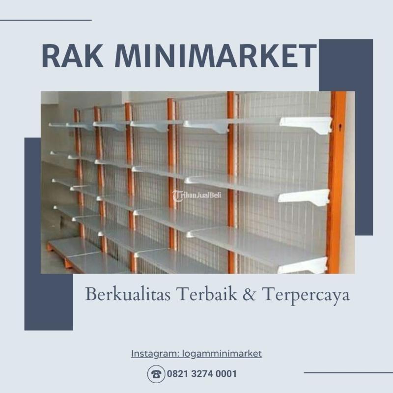 Rak Minimarket Batu Terawet dan Berkualitas