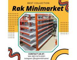RAK MINIMARKET MALAKA NTT, RAPI DAN PRAKTIS DENGAN HARGA RAMAH KANTONG
