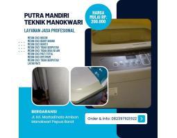Service Mesin Cuci Manual Otomatis Panggilan Manokwari