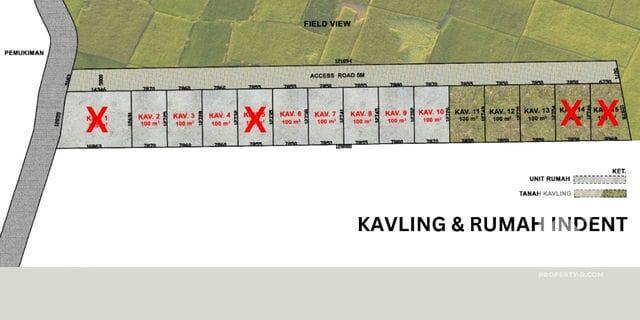 Tanah Lahan Kavling Denpasar Bali Murah 600 Jutaan