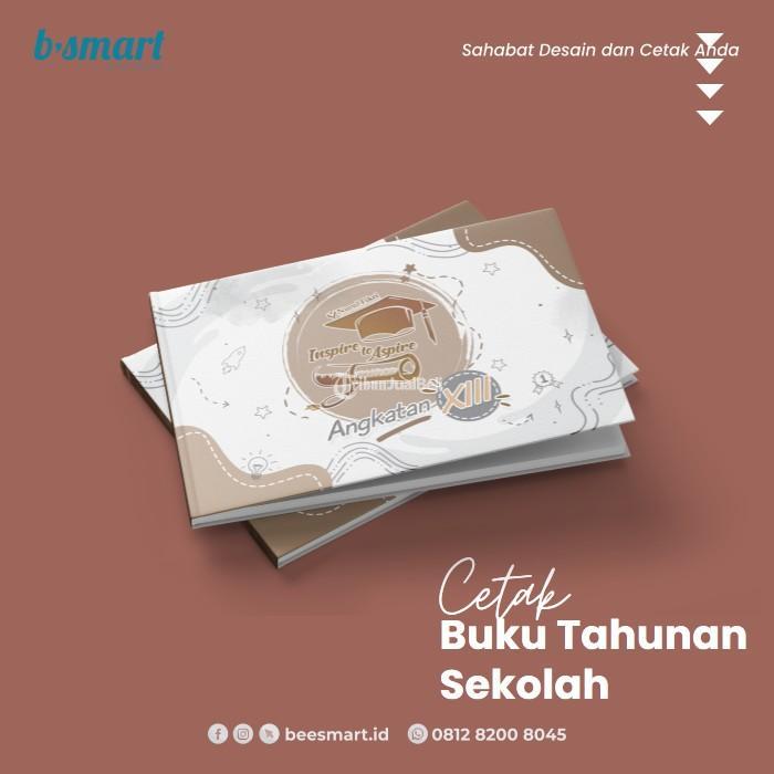 Cetak buku kenangan sekolah dan tahunan sekolah di Probolinggo