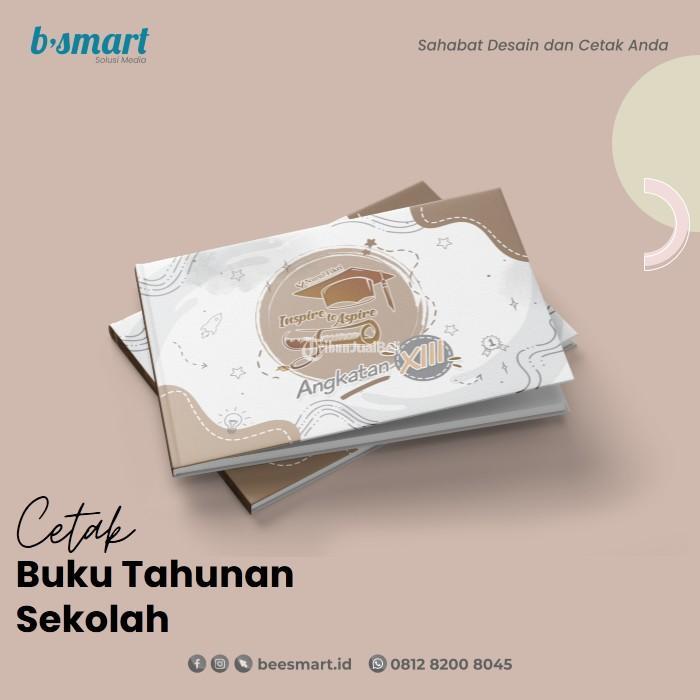 Cetak buku kenangan sekolah dan tahunan sekolah di Probolinggo