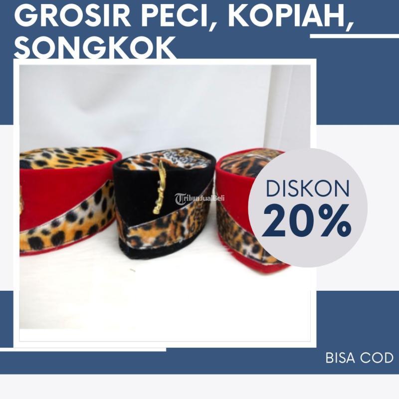 Grosir dan Eceran Peci Kopiah Songkok Jawa Timur Terjangkau murah
