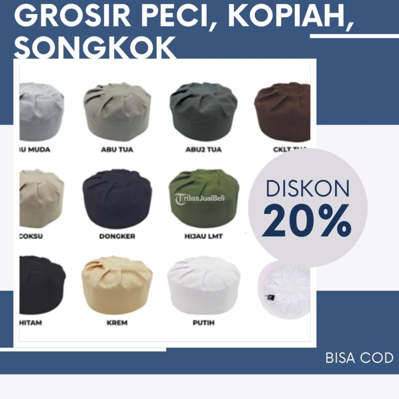 Grosir dan Eceran Peci Kopiah Songkok Batu Terpercaya