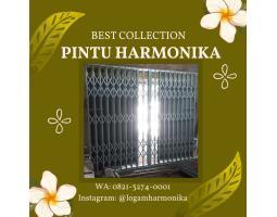 PINTU HARMONIKA SUMBA BARAT BAHAN KUAT DAN HARGA MURAH