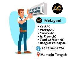 Service AC Mamuju Tengah Layanan Cuci AC Bongkar Pasang AC