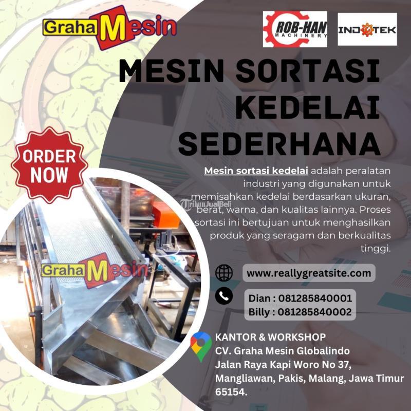 Terbaru Mesin Sortasi Kedelai Sederhana Graha Mesin Hub  081285840001 Dian