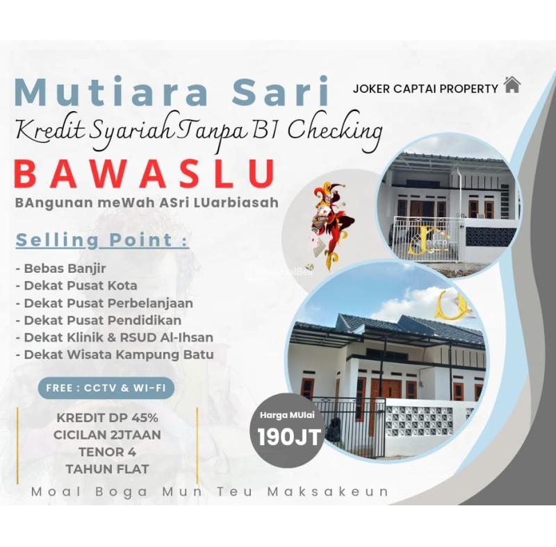 Rumah Super Bagus Dicicil Langsung Ke Developer Cashback 10 Juta