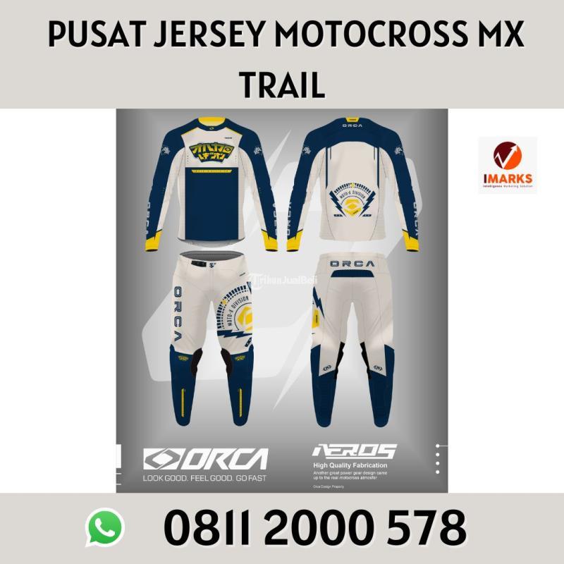 Pusat Jersey Motocross MX Trail Custom Branded Terbaik Indonesia ORCA
