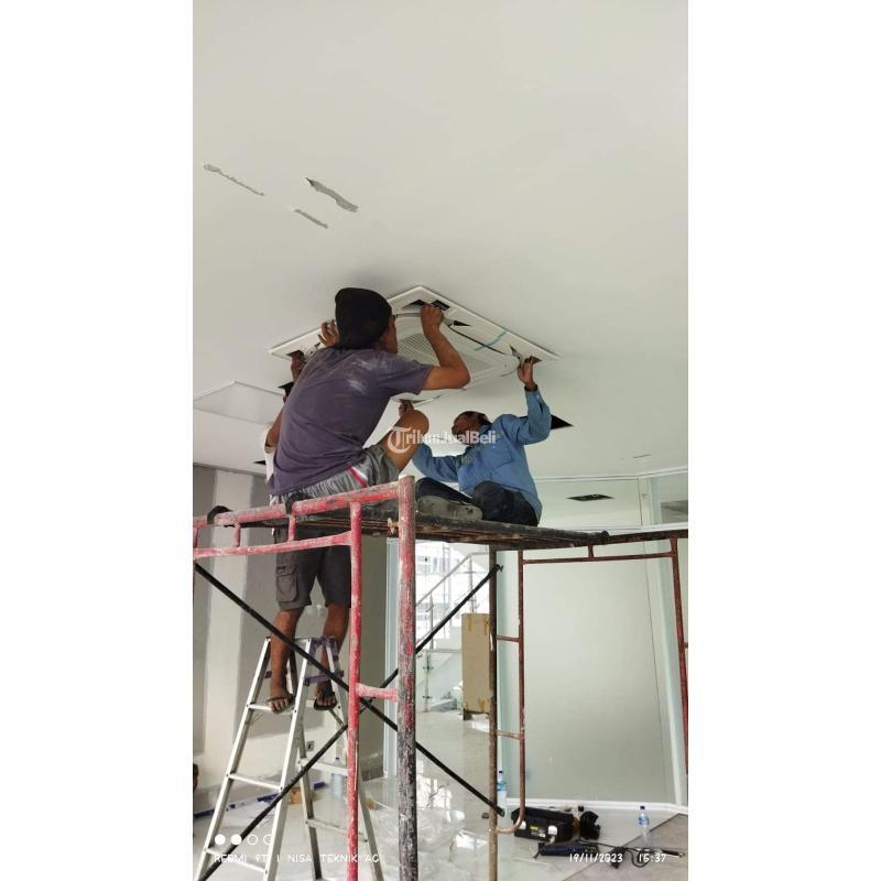 Service AC Depok Spesialis AC Gedung Kantor Hotel Swalayan di Depok