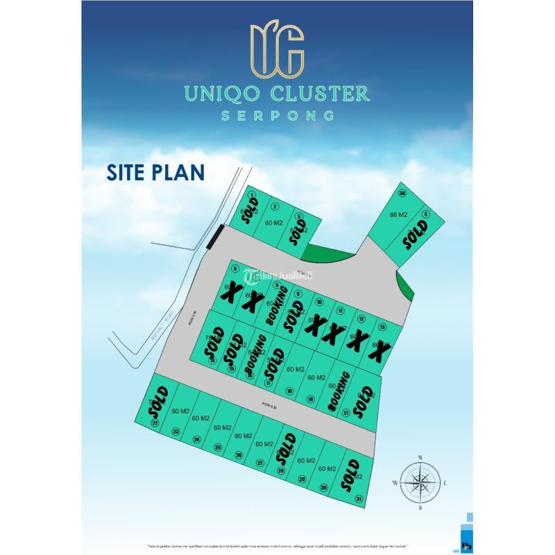 Rumah 2 Lantai SHM di BSD dekat Tol Bebas Banjir