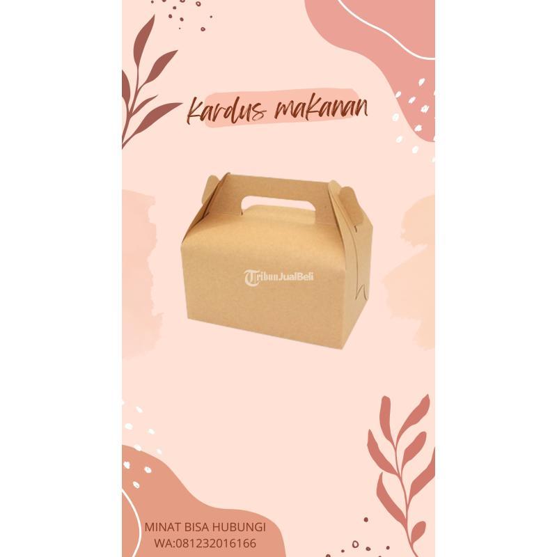 WA 0858-5111-7131, TERMURAH pabrik tempat nasi kotak kardus Sumedang. Supplier Box nasi