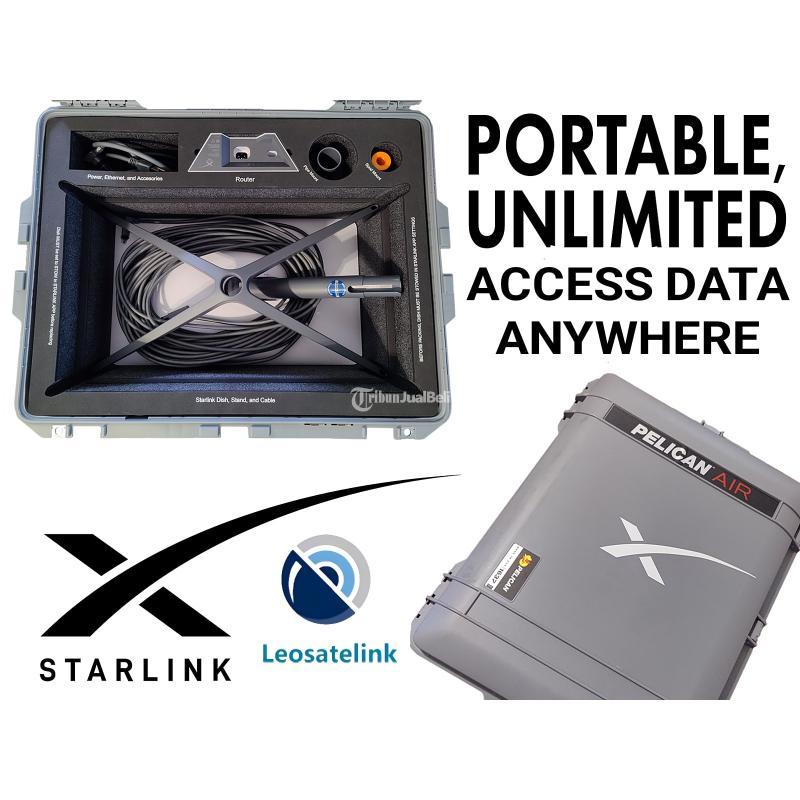 Aktivasi Internet Satelit VSAT Starlink Backpack - Starlink Portable