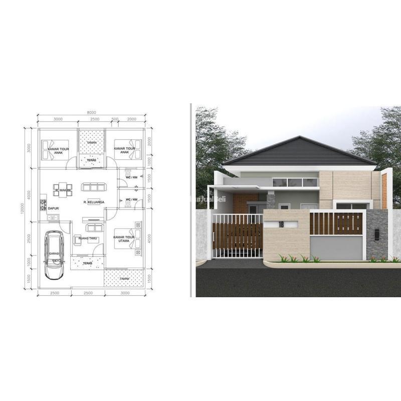 Jasa Gambar Bangunan Rumah Murah di Jogja