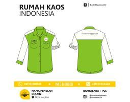 HAGRA KONVEKSI KEMEJA PDL JAKARTA KOMBINASI WARNA BORDIR CUSTOM