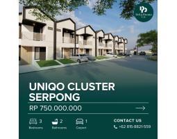 Rumah 2 Lantai Baru SHM di Serpong dekat Tol dan Bebas Banjir