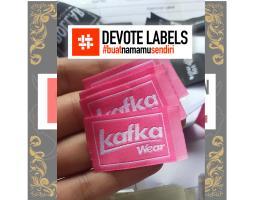 Produsen Label Woven Damask Barito Utara