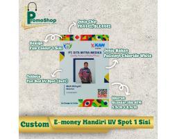 Cetak Kartu Toll E Money Flazz Custom Card Atm Tapcash Naik Mrt Krl