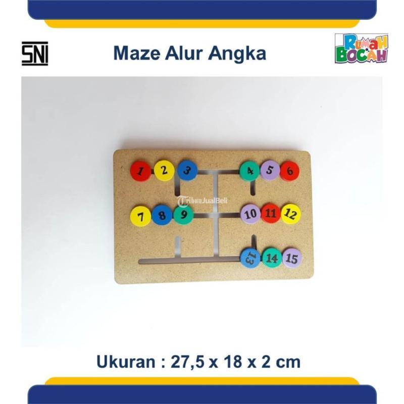 Puzzle Kayu Balok Puzzle Angka 0821.3704.9901