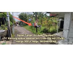 Tanah murah jalan apel gang apel 1