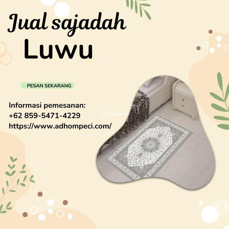 grosir sajadah luwu murah dan berkualitas