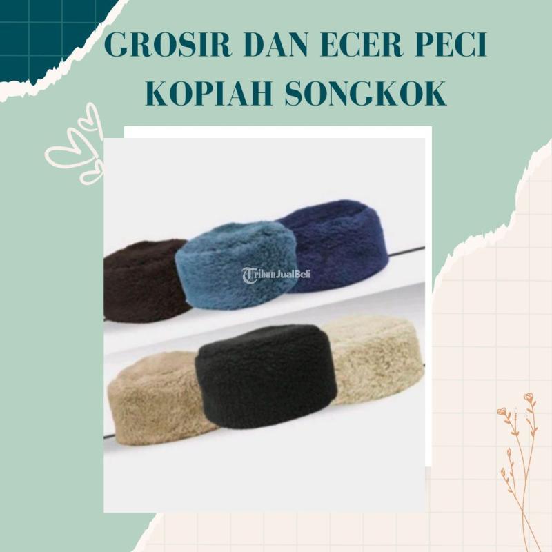 Grosir dan Eceran Peci Kopiah Songkok Sampang Rekomended