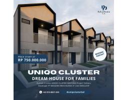 Rumah 2 Lantai Baru Minimalis SHM di BSD Bebas Banjir dekat Tol