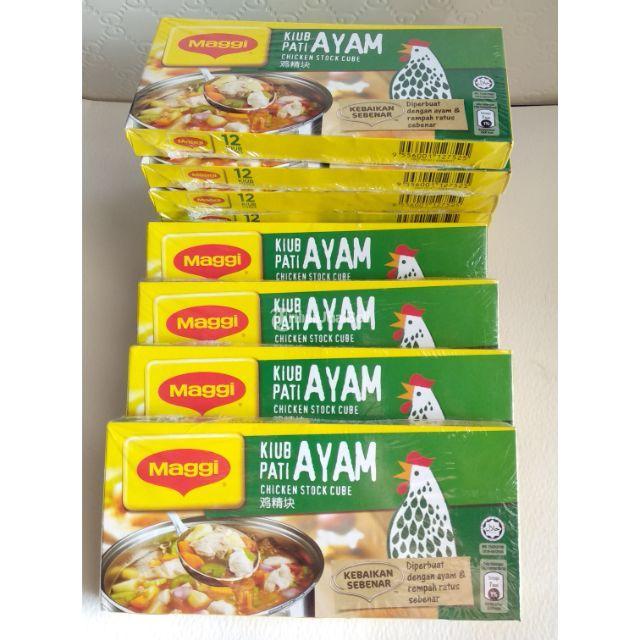 Maggi - Ayam Kiub Pati Blok - Chicken Cube - 120 grm