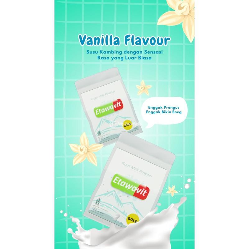 ETAWAVIT Vanilla Susu Kambing Dengan Citarasa Tinggi Enggak Bikin Eneg dan Tidak Prengus