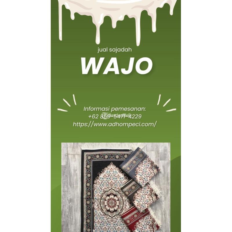 grosir sajadah wajo murah dan berkualitas