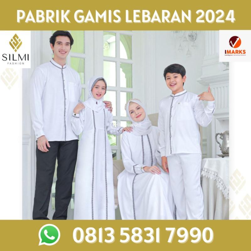 Hub. 0813 5831 7990, Pabrik Gamis Untuk Lebaran 2024 Silmi Fashion