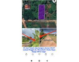 Tanah murah siap bangun Ruko lokasi Wonodadi 2. Harga 290 jt