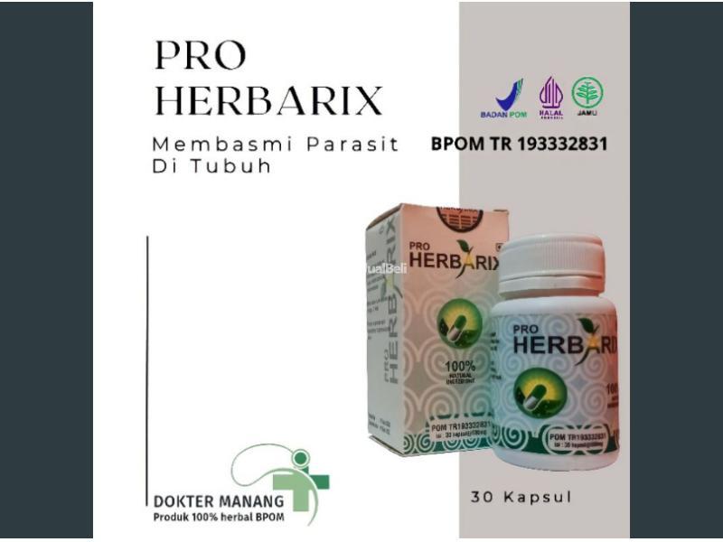 proherbarix asli obat penghilang parasit ampuh resmi bpom