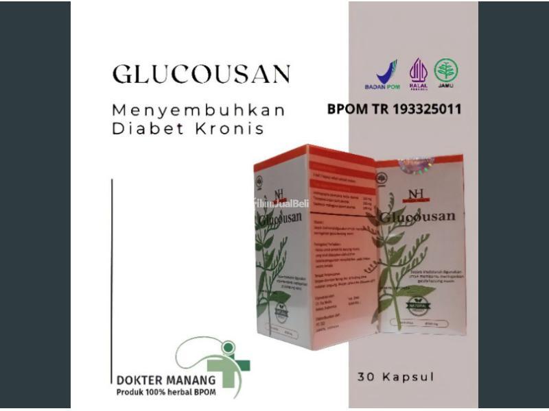 glucousan asli original obat diabetes kencing manis herbal bpom