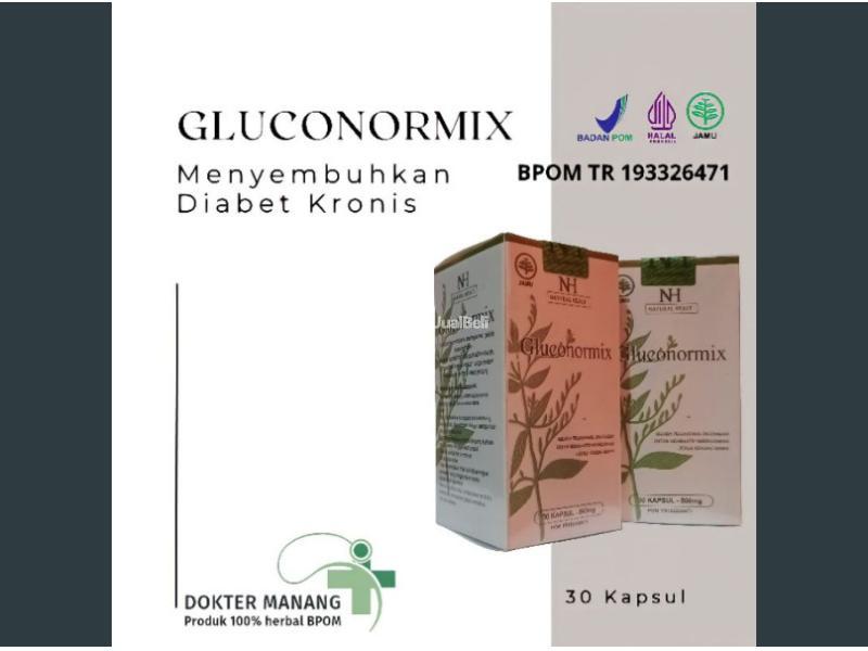 gluconormix asli obat diabetes 100 original no 1 herbal resmi bpom