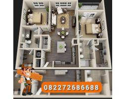 Interior Rumah Seperti Lemari Sofa Tempat Tidur Meja TV