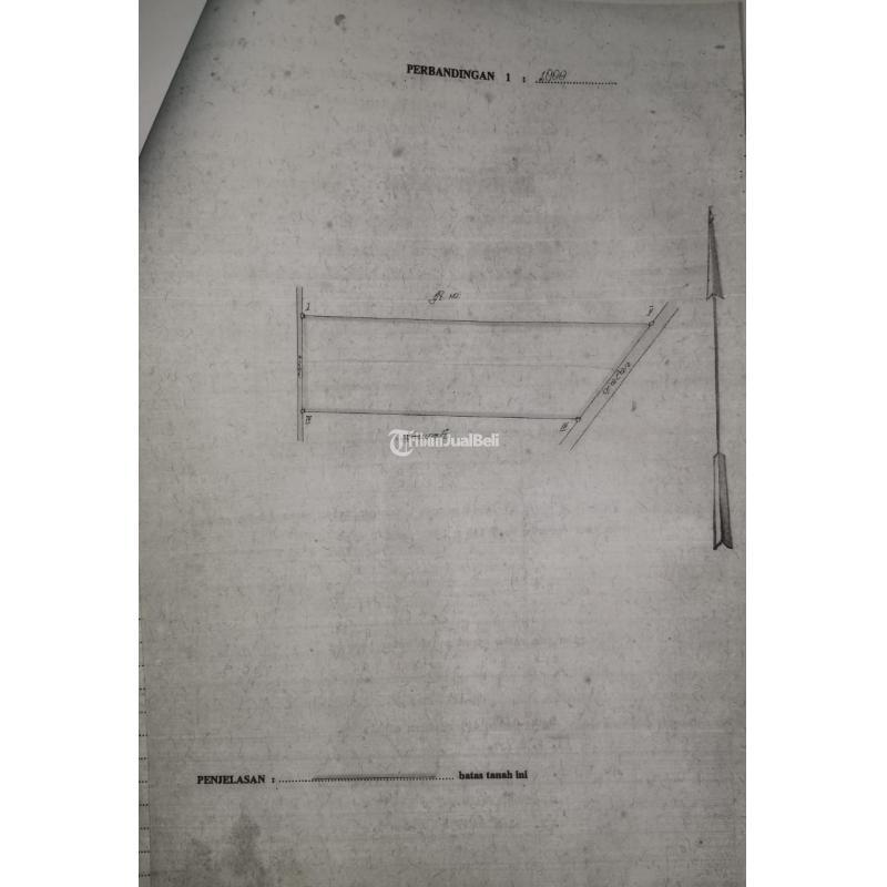 Tanah Strategis Prospek Untuk Perum Dekat Pasar Cebongan