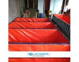 Produksi Kolam Terpal Gunung Mas