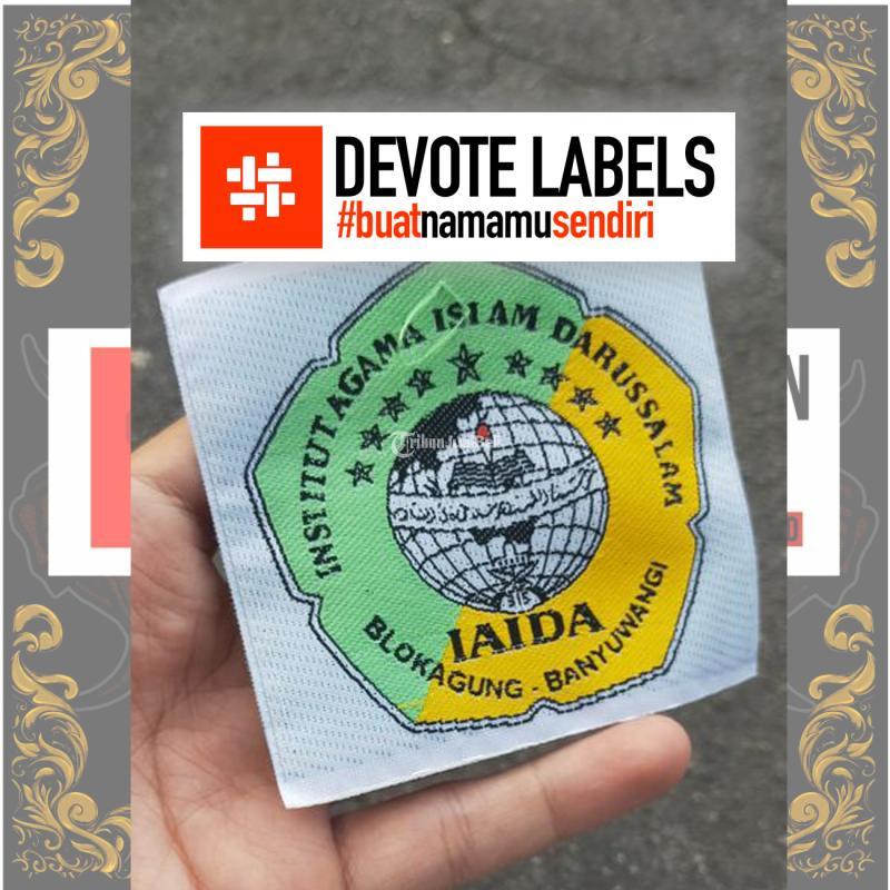 Produsen Woven Damask Demak Devote Label