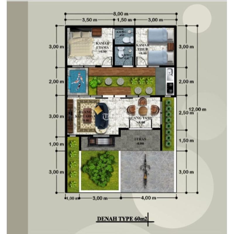 RUMAH BARU MAGELANG DEKAT SAMSAT MINGKIT