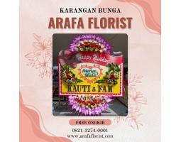 Karangan Bunga Puncak Terbaik Desain Terampil dan Kreatif - 082132740001
