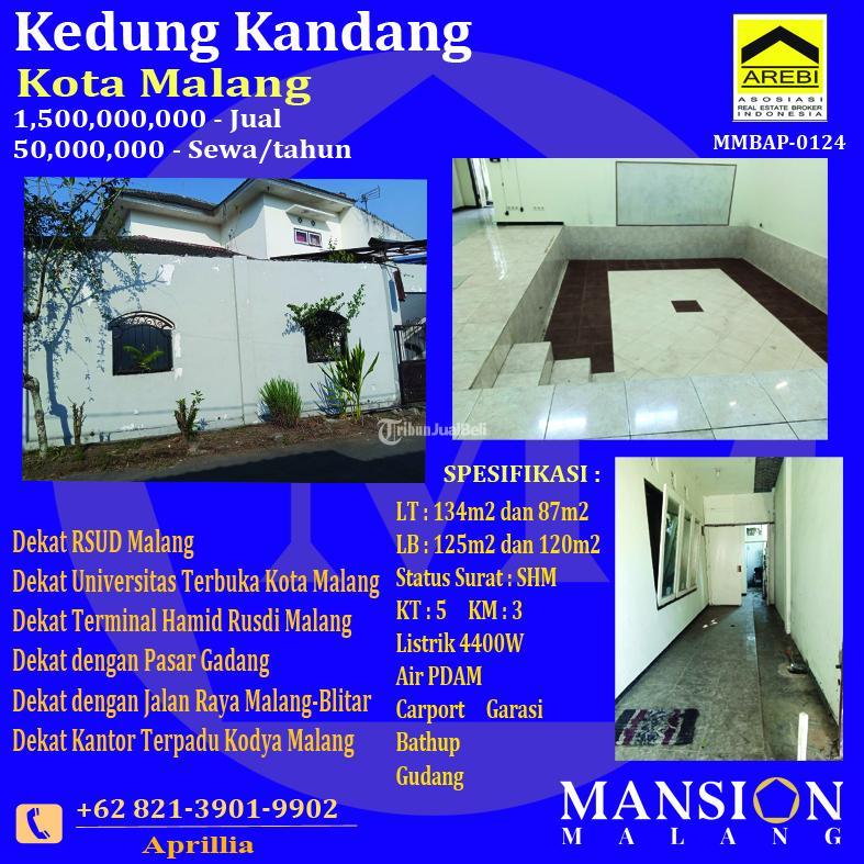DJual Cepat Rumah di dekat Pusat Kota Malang